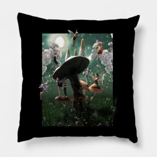 Fairy Mushroom Pillow