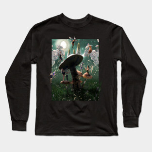 Fairy Mushroom Long Sleeve T-Shirt