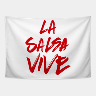 La salsa vive Tapestry