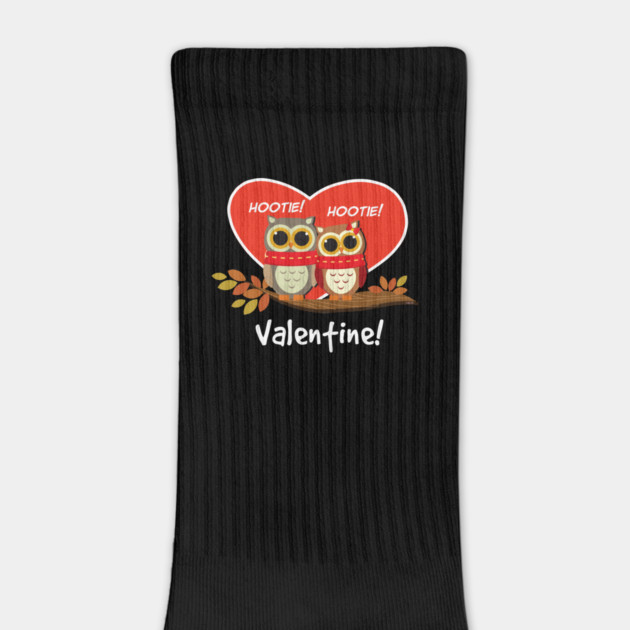 Hootie Hootie Valentine! Owls Funny Humor T-Shirt by creative