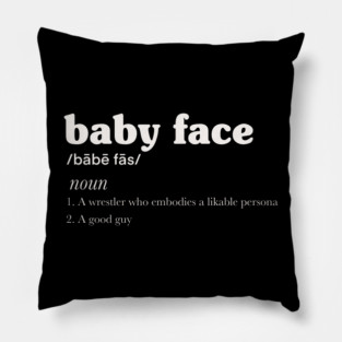 Babyface Pillow