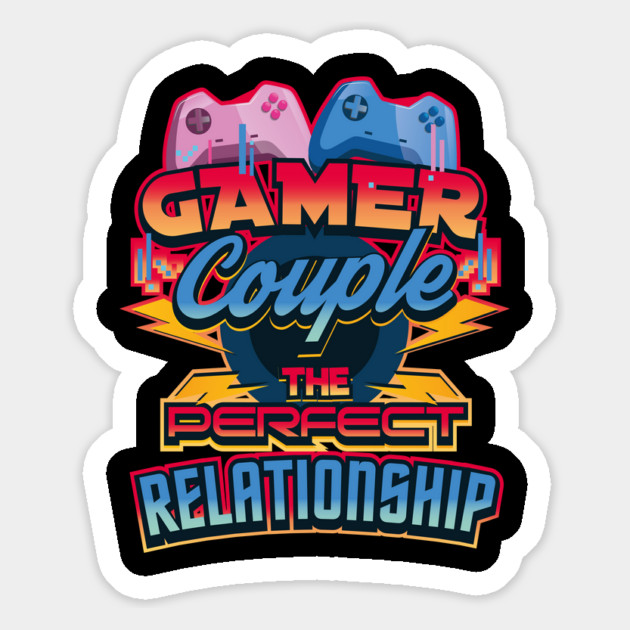 Gamer Couple The Perfect Relationship V-Da Magnet by creative