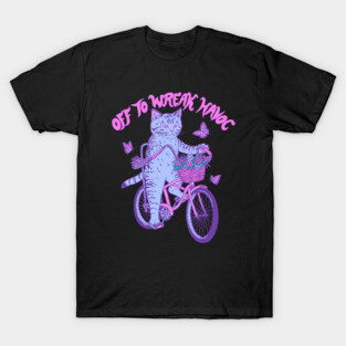 Cat - Off To Wreak Havoc T-Shirt