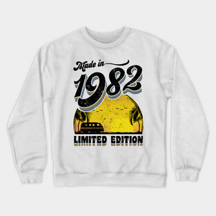 Made in 1982 All Original Parts Crewneck Sweatshirt