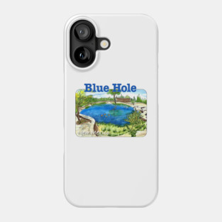 Blue Hole, New Mexico Phone Case