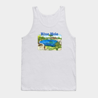Blue Hole, New Mexico Tank Top