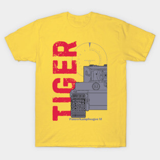 For Stylish tanker - German Pz-VI Tiger! T-Shirt