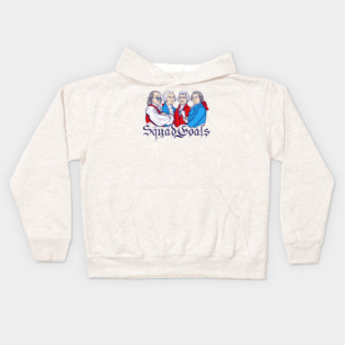 Fourth of July Squad Goals Kids Hoodie