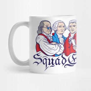 Fourth of July Squad Goals Mug