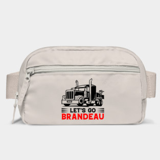 Lets go brandeau Trudeau Freedom Convoy 2022 Trucker Support Truckers Bag