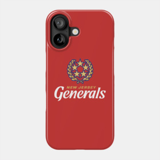 New Jersey Generals 2022 Retro Football Throwback Phone Case