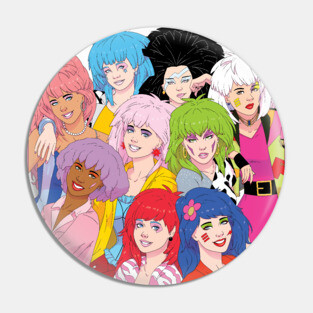 K-Jem and K-Pizzazz Girls Pin
