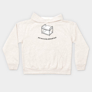 Debunk Bed Kids Hoodie