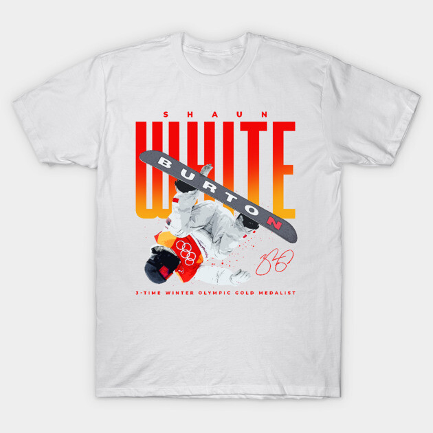 Shaun White Shaun White Snowboarding T-Shirt TeePublic