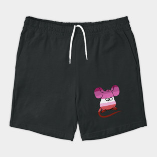 Lesbian Pride Mouse Shorts