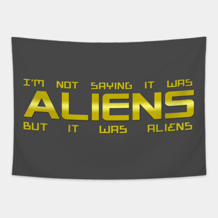 Aliens Tapestry