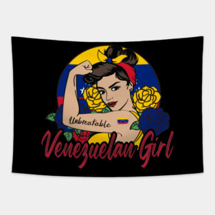 Venezuelan Girl Tapestry