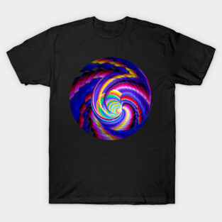 Magic spiral. T-Shirt