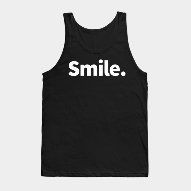 Smile Tank Top by alblais