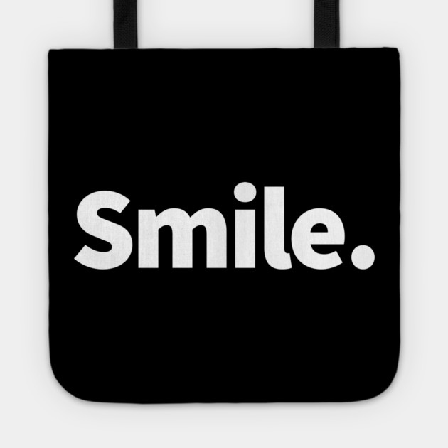 Smile Tote by alblais