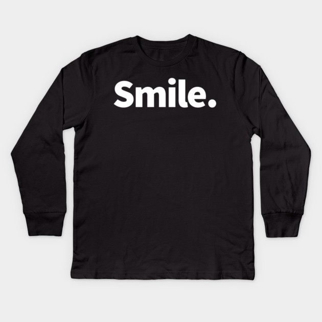 Smile Kids Long Sleeve T-Shirt by alblais