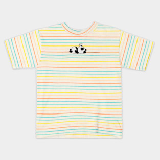 panda in deep sleep Kids T-Shirt