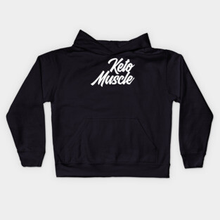 keto muscle Kids Hoodie
