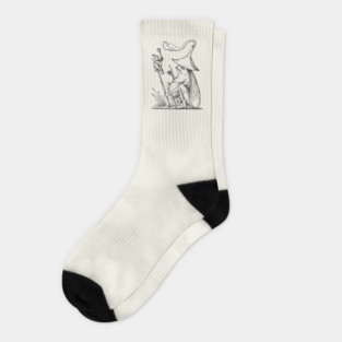 Grotesque #3 The Drolatic Dreams of Pantagruel (1565) Socks