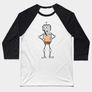 Boba Bot Baseball T-Shirt