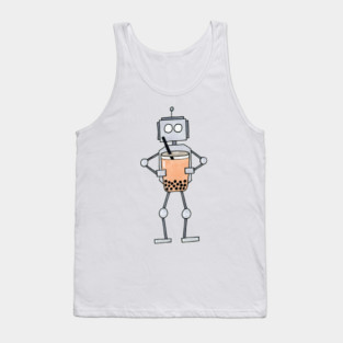 Boba Bot Tank Top