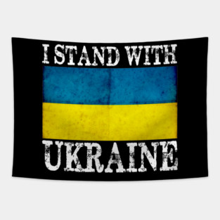 I Stand With Ukraine Tapestry