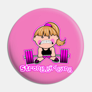 Fitness girl, weightlifting girl, gym girl, barbell girl Pin