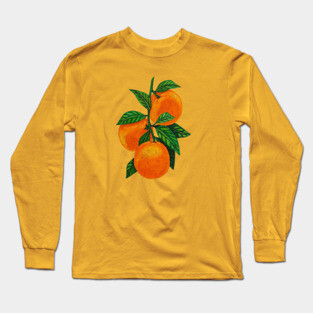 Orange Long Sleeve T-Shirt