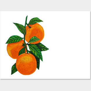 Orange Posters and Art