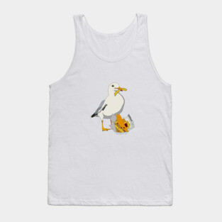 Chip thief seagull Tank Top