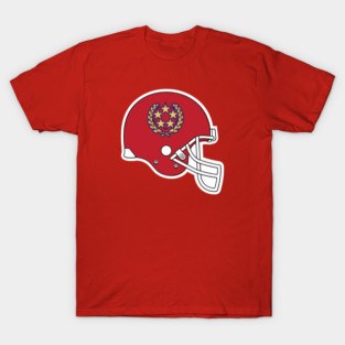 New Jersey Generals 2022 Retro Football Throwback Helmet T-Shirt