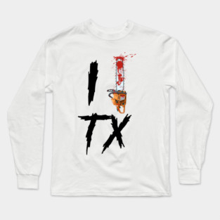 I heart texas Long Sleeve T-Shirt