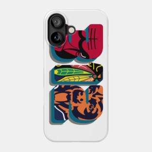 312 Area Code Chicago City Sports Phone Case