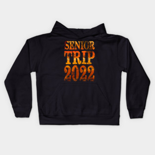 Senior Trip 2022 Vintage Kids Hoodie
