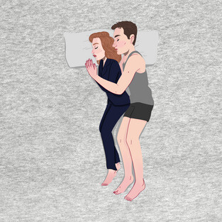 Scully and Mulder: Plus One T-Shirt