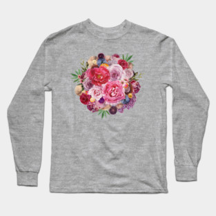 Wild Flowers Long Sleeve T-Shirt