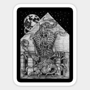 Crawling Chaos - Azhmodai 2018 Sticker