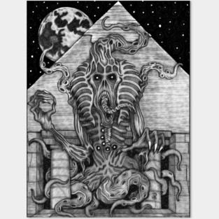 Crawling Chaos - Azhmodai 2018 Posters and Art