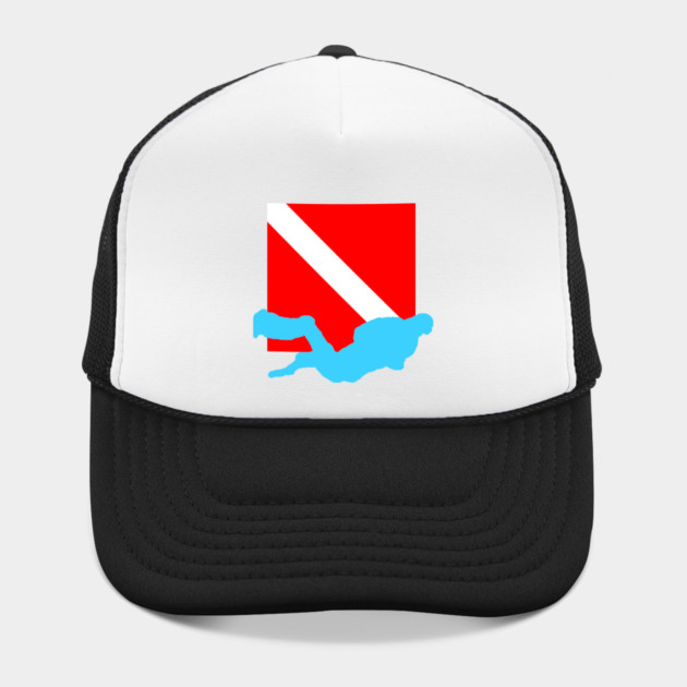 Diver Down Flag by DonWillisJrArt