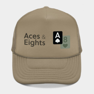 aces and eights OD green Hat
