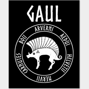 Gaul Ancient Gaelic Tribes Ancestors Posters and Art