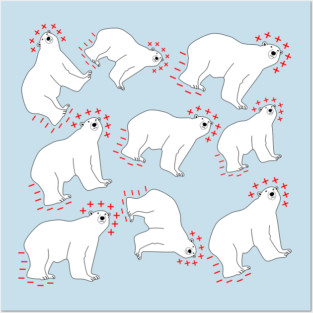 Polar Bears and Dipoles Posters and Art