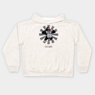 King Kong Retro Japanese Kids Hoodie
