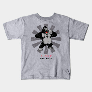 King Kong Retro Japanese Kids T-Shirt