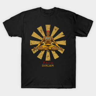 Dhalsim Retro Japanese Street Fighter T-Shirt